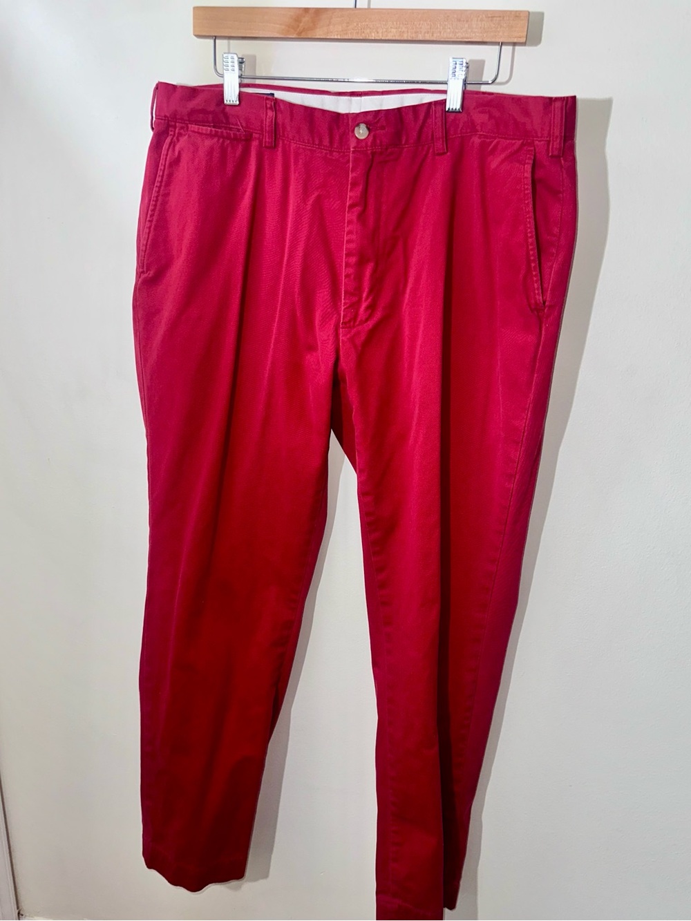 {Polo Ralph Lauren} Men's Red Chino Pants